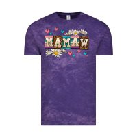 Cloud Purple daisy mamaw Vintage Tee - AdoDesignShop