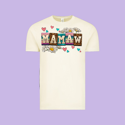 Daisy Mamaw Vintage Tee Designed By Adodesignshop