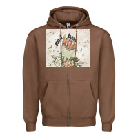 Chestnut nail boss Zipper Hoodie - MaliasSmallBusiness