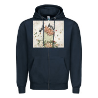 Navy nail boss Zipper Hoodie - MaliasSmallBusiness