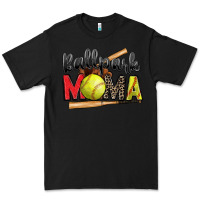 Black ballpark mama softball Premium Tee - Zillion Design Studio