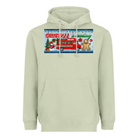 Matcha christmas is coming license plate Heavyweight Hoodie - BundleAndBundleShop