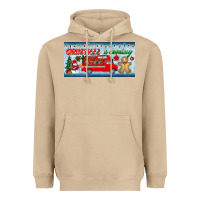 Mushroom christmas is coming license plate Heavyweight Hoodie - BundleAndBundleShop
