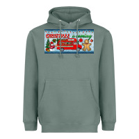 Sage christmas is coming license plate Heavyweight Hoodie - BundleAndBundleShop