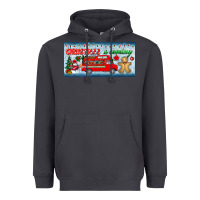 Smoke christmas is coming license plate Heavyweight Hoodie - BundleAndBundleShop