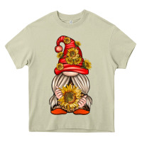 Mossy western gnome with sunflowers Heavy Core Tee - texasbilliewilder
