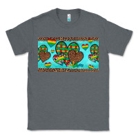 Charcoal Heather western hearts autism cup Classic Tee - Artiststas