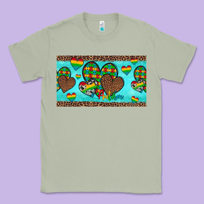 Western Hearts Autism Cup Classic Tee Designed By Artiststas