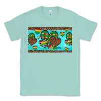 Seafoam western hearts autism cup Classic Tee - Artiststas