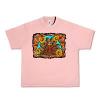 Salmon Thanksgiving Turkey Urban Heavy Tee - Artiststas
