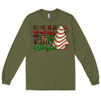 Army Green it's the most wonderful time of the year christmas tree cake Long Sleeve Tee - Jasminsmagicworld