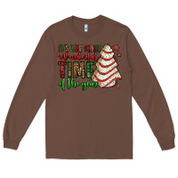 Chestnut it's the most wonderful time of the year christmas tree cake Long Sleeve Tee - Jasminsmagicworld