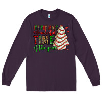 Plum it's the most wonderful time of the year christmas tree cake Long Sleeve Tee - Jasminsmagicworld