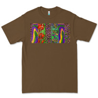 Cacao Mardi gras brushstrokes crawfish fleur de lis Premium Tee - RanaPortraitStore