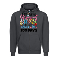 Smoke 100 days of school Zipper Hoodie - MaliasSmallBusiness
