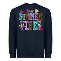 Navy summer vibes Heavyweight Sweatshirt - AdoDesignShop
