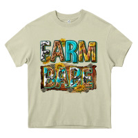 Mossy western farm babe Heavy Core Tee - texasbilliewilder