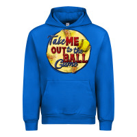 Take Me Out To The Ball Game Softball Urban Hoodie | Teevron