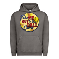 Pigment Tornado take me out to the ball game softball Urban Hoodie - CowGirlArtShop