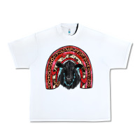 White valentines black angus  rainbow Urban Heavy Tee - JahusDesignShop