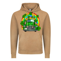 Vintage Camel st patricks shamrock gold rainbow truck Vintage Hoodie - FaDigitalArtStudio