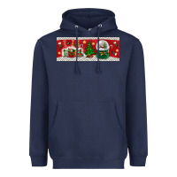 Navy noel Heavyweight Hoodie - BundleAndBundleShop