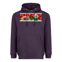 Plum noel Heavyweight Hoodie - BundleAndBundleShop