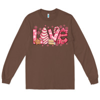 Chestnut love pink christmas tree cake Long Sleeve Tee - Jasminsmagicworld