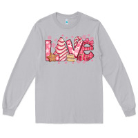 Moon Dust love pink christmas tree cake Long Sleeve Tee - Jasminsmagicworld