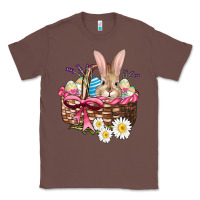 Chestnut easter bunny and basket Classic Tee - AdoDesignShop