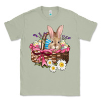 Matcha easter bunny and basket Classic Tee - AdoDesignShop