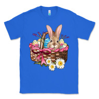 True Royal easter bunny and basket Classic Tee - AdoDesignShop