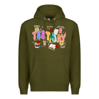 Army Green test day Premium Hoodie - JahusDesignShop