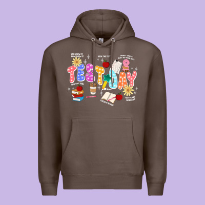 Test Day Premium Hoodie Designed By Jahusdesignshop