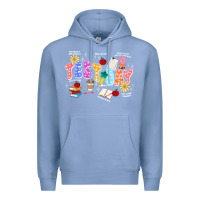 Colony Blue test day Premium Hoodie - JahusDesignShop