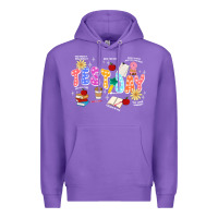 Purple test day Premium Hoodie - JahusDesignShop
