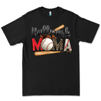 Black ballpark mama baseball Premium Tee - Zillion Design Studio