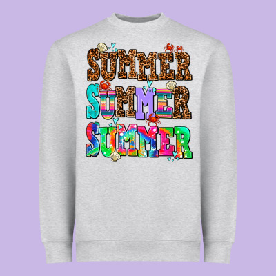 Summer Summer Summer Heavyweight Sweatshirt Designed By Adodesignshop