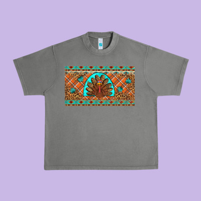 Thanksgiving Turkey Urban Heavy Tee Designed By Artiststas