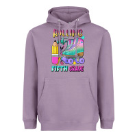 Lavender rolling into fifth grade Heavyweight Hoodie - BundleAndBundleShop