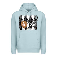 Blue Mist Baseball Mama Premium Hoodie - Bettercallsaul