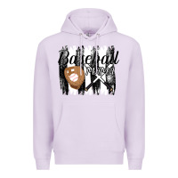 Lilac Baseball Mama Premium Hoodie - Bettercallsaul