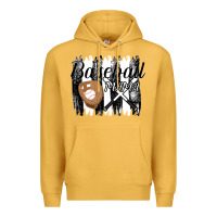 Mustard Baseball Mama Premium Hoodie - Bettercallsaul