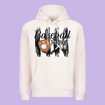 Baseball Mama Premium Hoodie Designed By Bettercallsaul