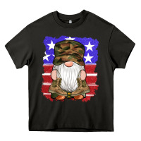 Asphalt military gnomes boots american flag Heavy Core Tee - Artiststas