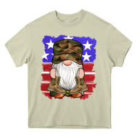 Mossy military gnomes boots american flag Heavy Core Tee - Artiststas