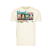 Vintage Arctic daisy blessed mama Vintage Tee - AdoDesignShop