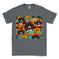 Charcoal Heather western german shorthaired pointer Classic Tee - Artiststas