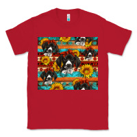 Red western german shorthaired pointer Classic Tee - Artiststas