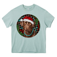 Labrador Retriever Christmas Heavy Core Tee | Teevron